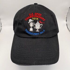 US Open Championships 2014 Pinehurst‎ No 2 Golf Cap Black USGA Member